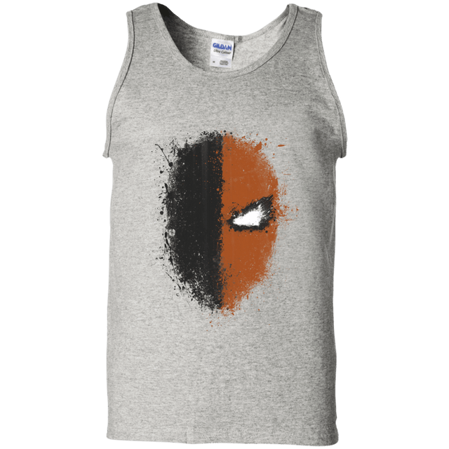 T-Shirts Ash / S Ink Stroke Men's Tank Top