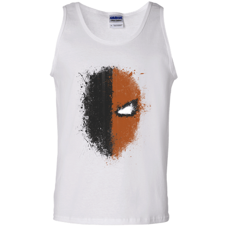 T-Shirts White / S Ink Stroke Men's Tank Top