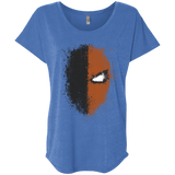 T-Shirts Vintage Royal / X-Small Ink Stroke Triblend Dolman Sleeve