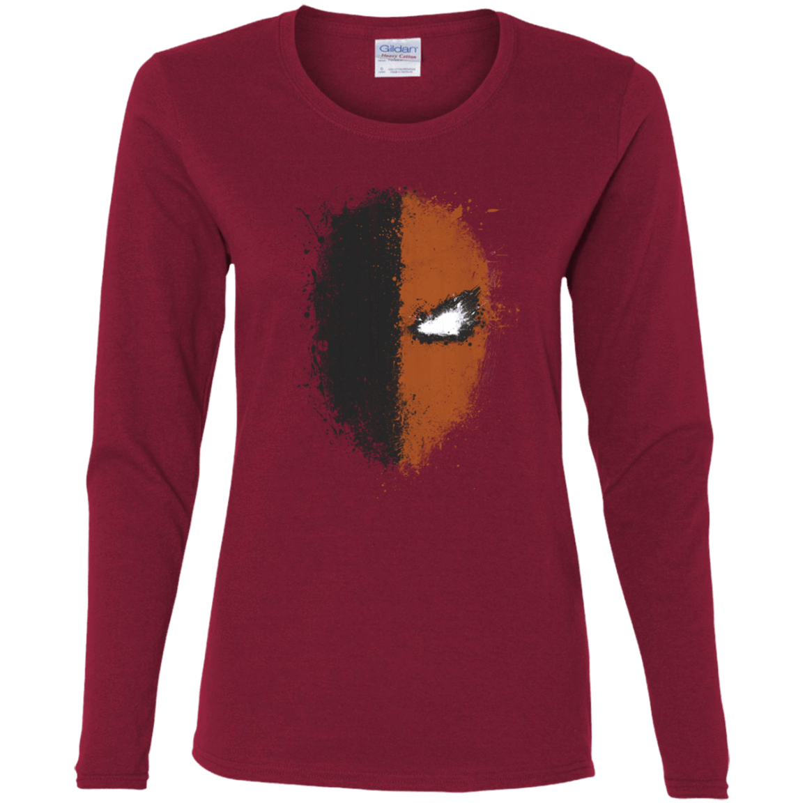 T-Shirts Cardinal / S Ink Stroke Women's Long Sleeve T-Shirt