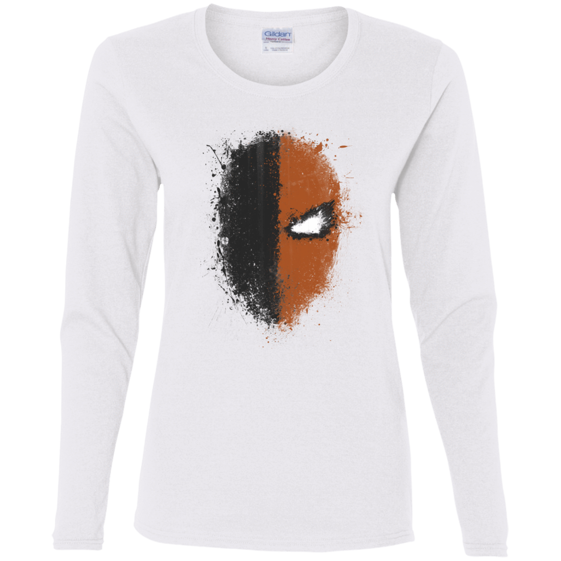 T-Shirts White / S Ink Stroke Women's Long Sleeve T-Shirt