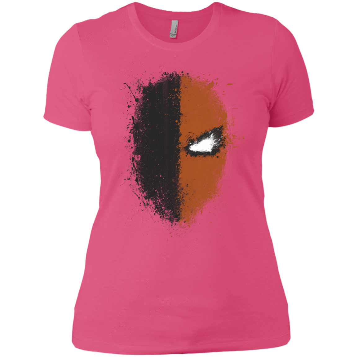 T-Shirts Hot Pink / X-Small Ink Stroke Women's Premium T-Shirt