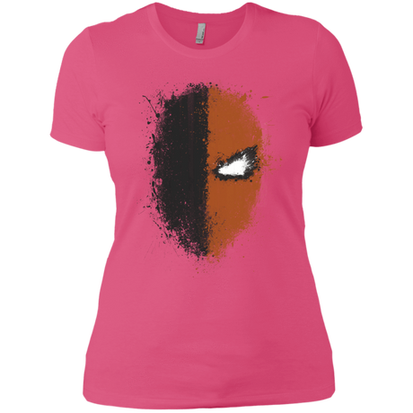 T-Shirts Hot Pink / X-Small Ink Stroke Women's Premium T-Shirt