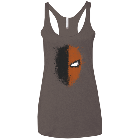 T-Shirts Macchiato / X-Small Ink Stroke Women's Triblend Racerback Tank