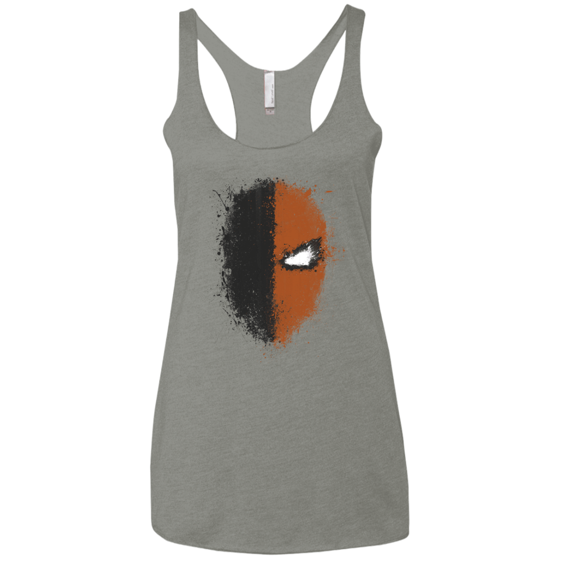 T-Shirts Venetian Grey / X-Small Ink Stroke Women's Triblend Racerback Tank
