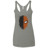 T-Shirts Venetian Grey / X-Small Ink Stroke Women's Triblend Racerback Tank