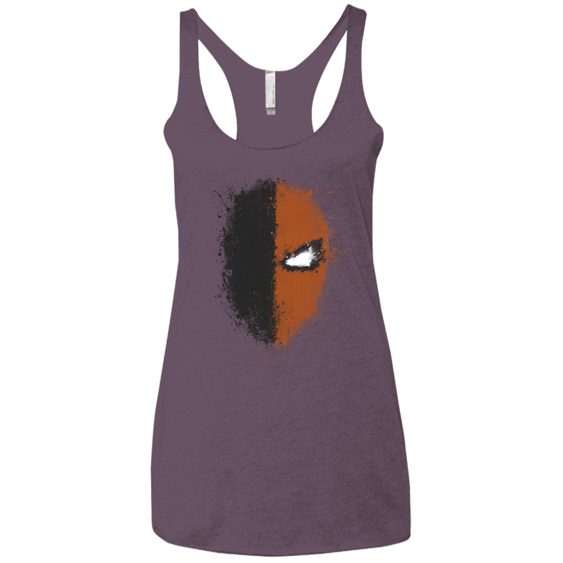 T-Shirts Vintage Purple / X-Small Ink Stroke Women's Triblend Racerback Tank