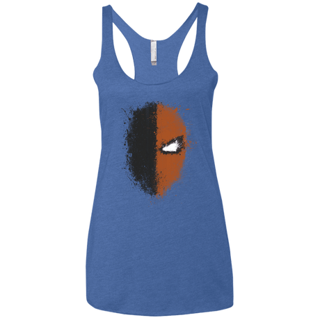 T-Shirts Vintage Royal / X-Small Ink Stroke Women's Triblend Racerback Tank