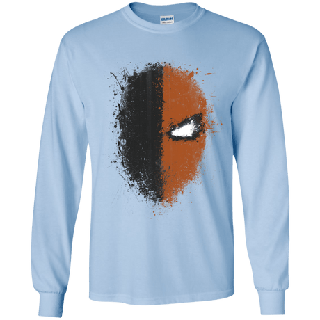 T-Shirts Light Blue / YS Ink Stroke Youth Long Sleeve T-Shirt