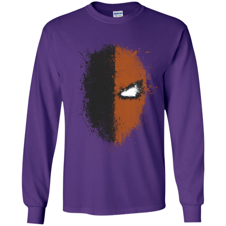 T-Shirts Purple / YS Ink Stroke Youth Long Sleeve T-Shirt