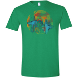 T-Shirts Heather Irish Green / S Inked Princess Men's Semi-Fitted Softstyle