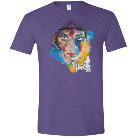 T-Shirts Heather Purple / S Inked princess Men's Semi-Fitted Softstyle