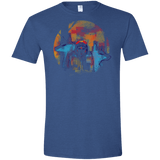 T-Shirts Heather Royal / X-Small Inked Princess Men's Semi-Fitted Softstyle