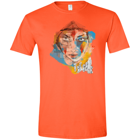 T-Shirts Orange / S Inked princess Men's Semi-Fitted Softstyle