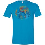 T-Shirts Sapphire / S Inked Princess Men's Semi-Fitted Softstyle