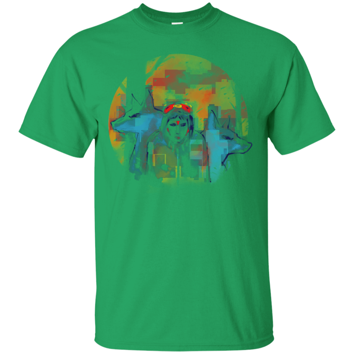 T-Shirts Irish Green / S Inked Princess T-Shirt