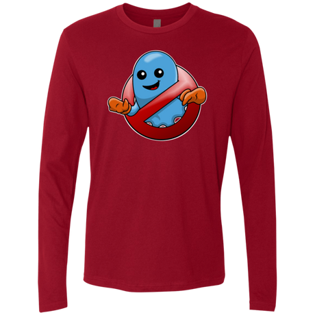 T-Shirts Cardinal / Small Inky Buster Men's Premium Long Sleeve