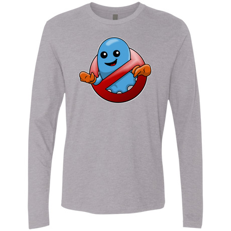 T-Shirts Heather Grey / Small Inky Buster Men's Premium Long Sleeve