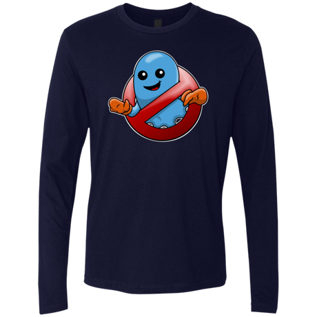 T-Shirts Midnight Navy / Small Inky Buster Men's Premium Long Sleeve