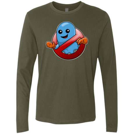 T-Shirts Military Green / Small Inky Buster Men's Premium Long Sleeve