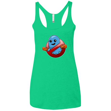 T-Shirts Envy / X-Small Inky Buster Women's Triblend Racerback Tank