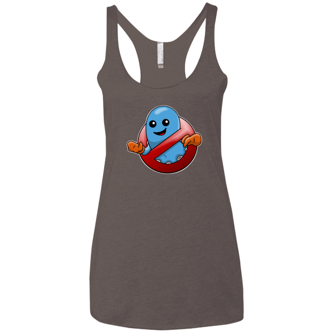 T-Shirts Macchiato / X-Small Inky Buster Women's Triblend Racerback Tank