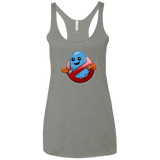 T-Shirts Venetian Grey / X-Small Inky Buster Women's Triblend Racerback Tank