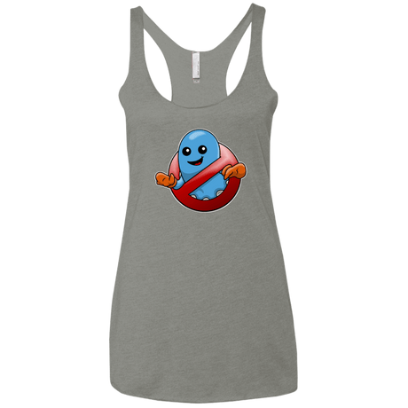 T-Shirts Venetian Grey / X-Small Inky Buster Women's Triblend Racerback Tank
