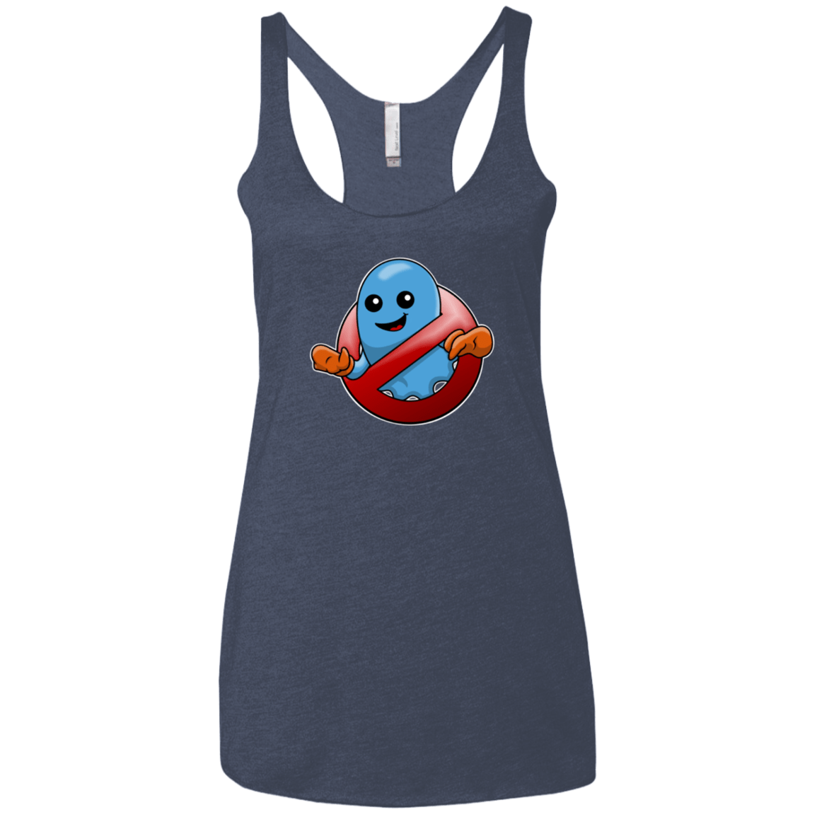 T-Shirts Vintage Navy / X-Small Inky Buster Women's Triblend Racerback Tank