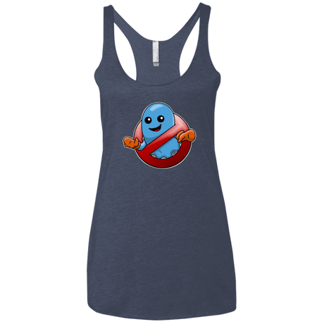 T-Shirts Vintage Navy / X-Small Inky Buster Women's Triblend Racerback Tank