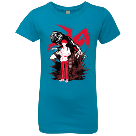 T-Shirts Turquoise / YXS Inner Ghoul Girls Premium T-Shirt