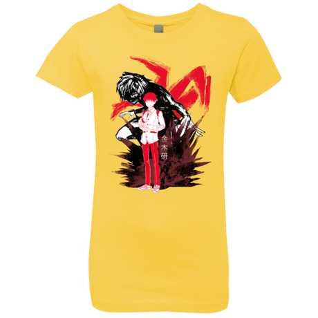 T-Shirts Vibrant Yellow / YXS Inner Ghoul Girls Premium T-Shirt