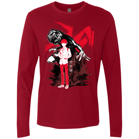 T-Shirts Cardinal / Small Inner Ghoul Men's Premium Long Sleeve