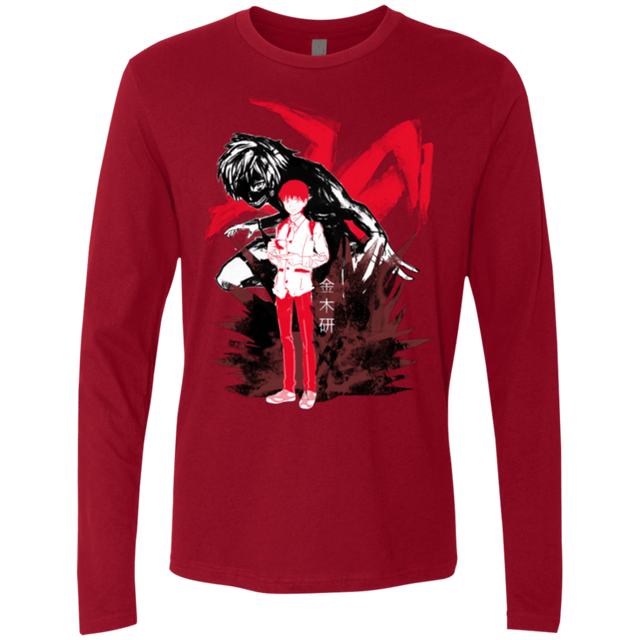 T-Shirts Cardinal / Small Inner Ghoul Men's Premium Long Sleeve