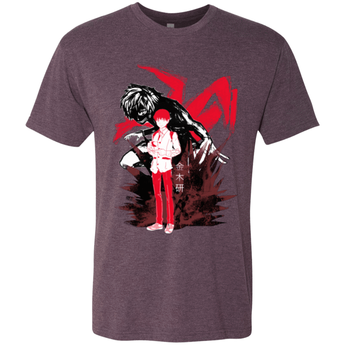 T-Shirts Vintage Purple / Small Inner Ghoul Men's Triblend T-Shirt