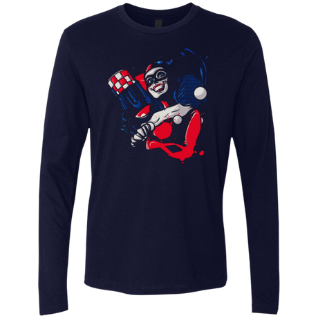 T-Shirts Midnight Navy / Small Insane Queen Men's Premium Long Sleeve