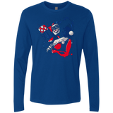 T-Shirts Royal / Small Insane Queen Men's Premium Long Sleeve