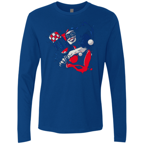 T-Shirts Royal / Small Insane Queen Men's Premium Long Sleeve