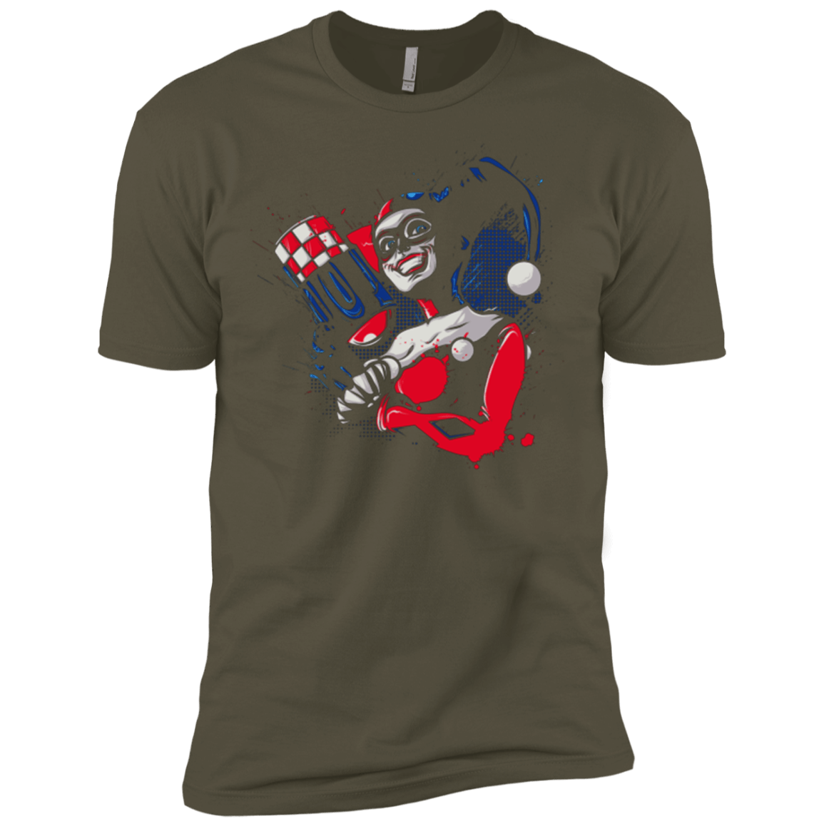 T-Shirts Military Green / X-Small Insane Queen Men's Premium T-Shirt