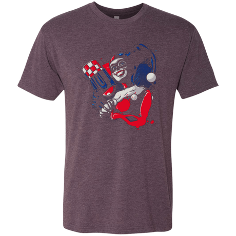 T-Shirts Vintage Purple / Small Insane Queen Men's Triblend T-Shirt