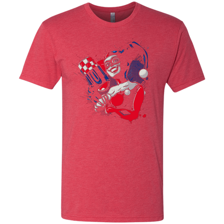 T-Shirts Vintage Red / Small Insane Queen Men's Triblend T-Shirt