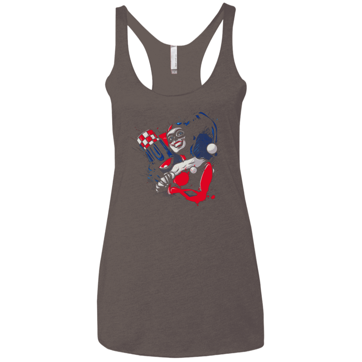 T-Shirts Macchiato / X-Small Insane Queen Women's Triblend Racerback Tank