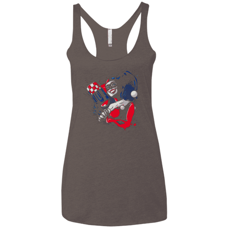 T-Shirts Macchiato / X-Small Insane Queen Women's Triblend Racerback Tank