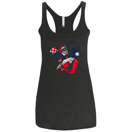 T-Shirts Vintage Black / X-Small Insane Queen Women's Triblend Racerback Tank