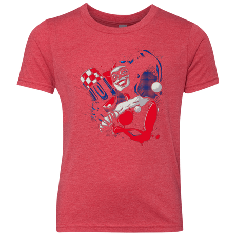 T-Shirts Vintage Red / YXS Insane Queen Youth Triblend T-Shirt