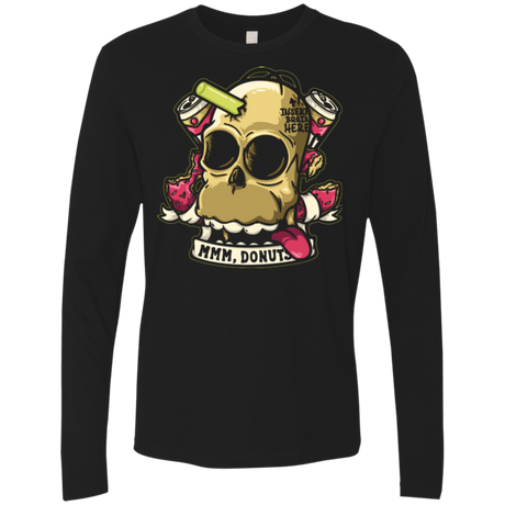 T-Shirts Black / Small Insert Brain Here Men's Premium Long Sleeve