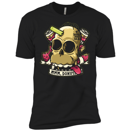 T-Shirts Black / X-Small Insert Brain Here Men's Premium T-Shirt