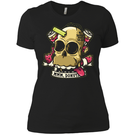 T-Shirts Black / X-Small Insert Brain Here Women's Premium T-Shirt