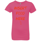 T-Shirts Hot Pink / YXS Insert Food Girls Premium T-Shirt