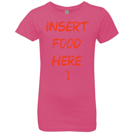 T-Shirts Hot Pink / YXS Insert Food Girls Premium T-Shirt